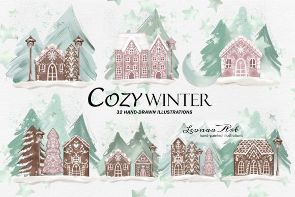 Cozy Winter: Capturing the Season in Hand-Drawn Art