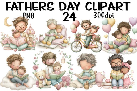Creating Heartfelt Designs with Father's Day Clipart