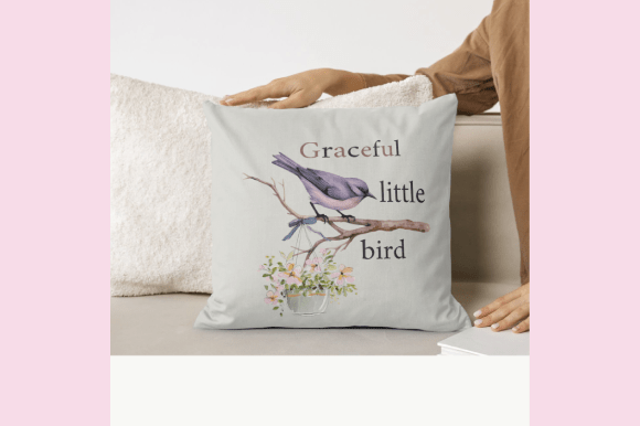 Graceful Little Bird Clipart: Elevate Your Designs